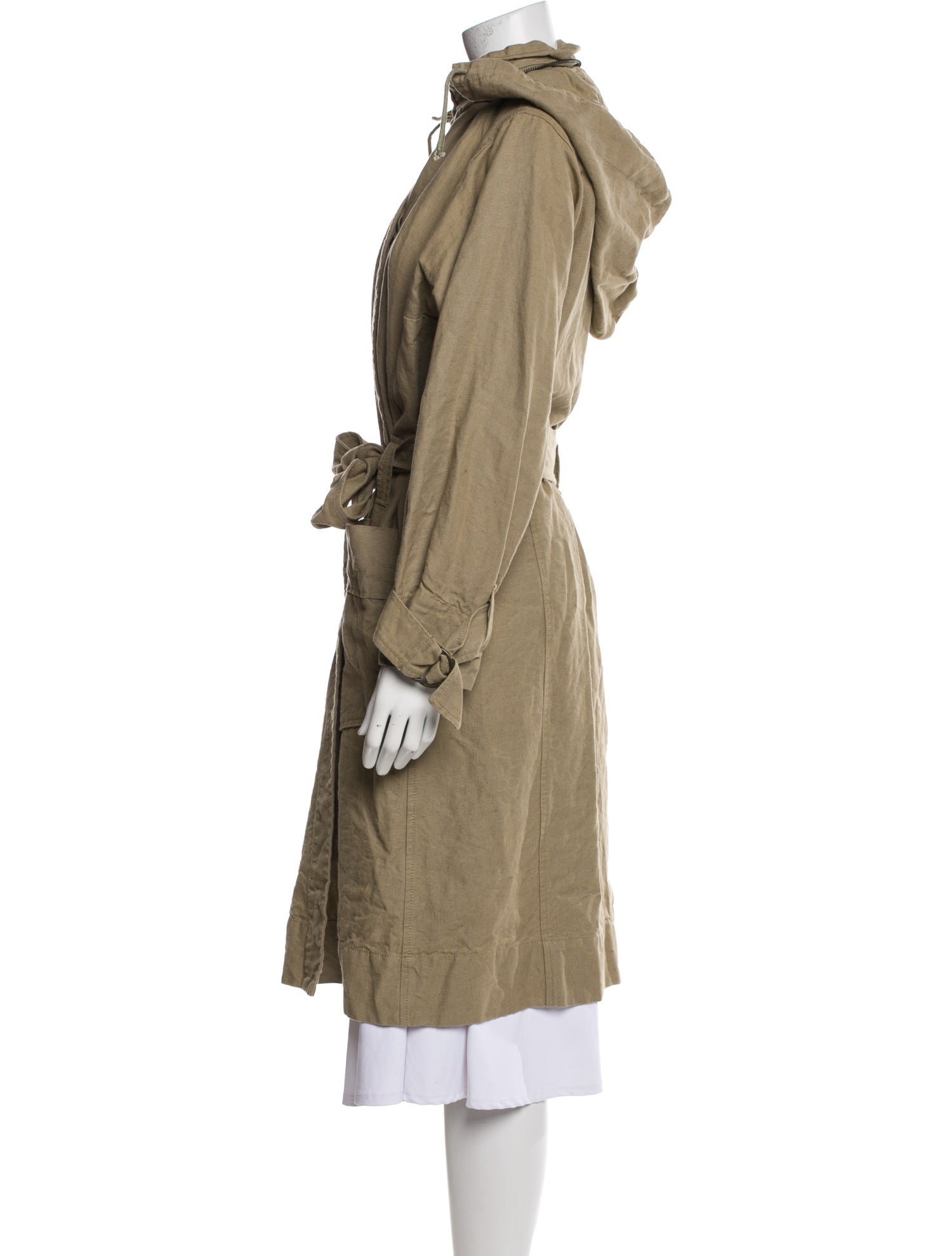 Étoile Isabel Marant Linen Trench Coat